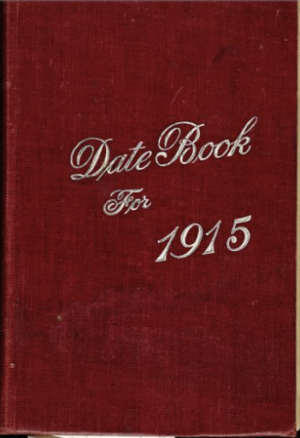 Date Book 1915