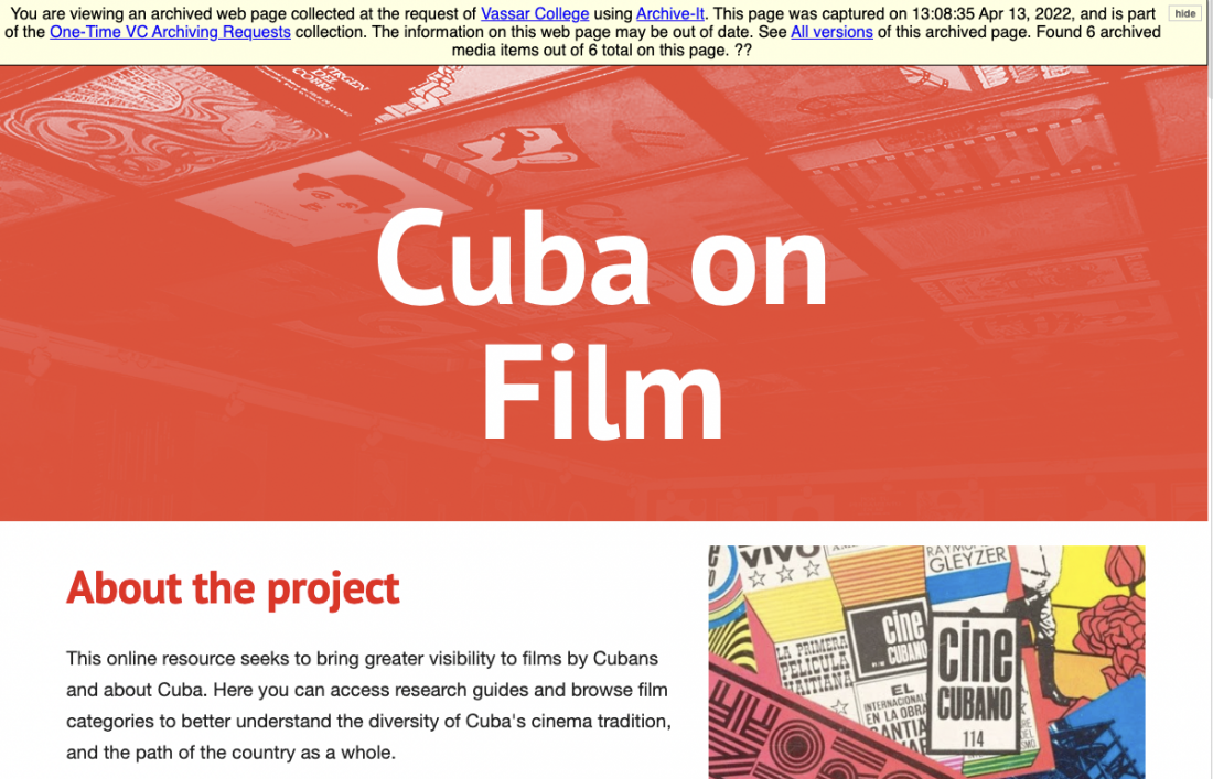 Cuba on Film