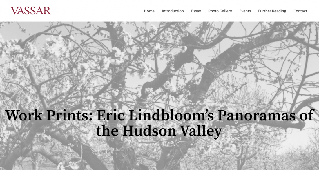 Work Prints: Eric Lindbloom’s Panoramas of the Hudson Valley