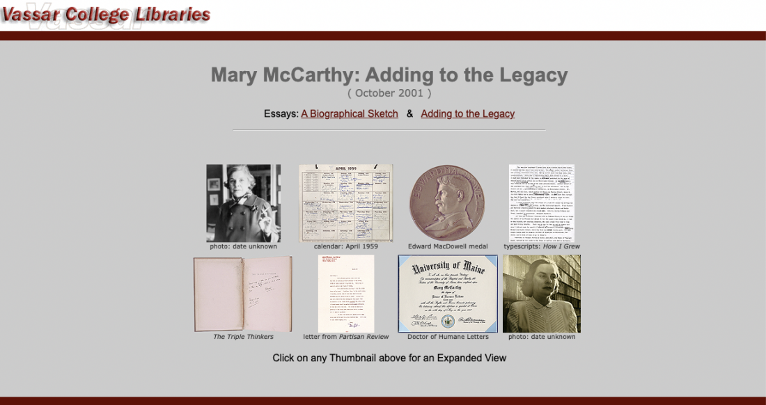 [Exhibition] Mary McCarthy: Adding to the Legacy