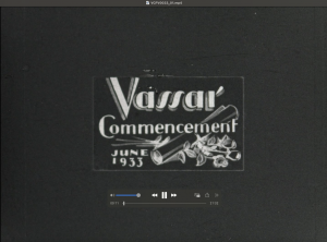 Vassar Commencement, June 1933