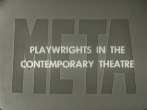 Playwrights In The Contemporary Theatre: Brecht and Piscator