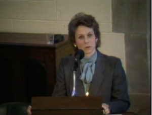 Inauguration of Frances D. Fergusson - AAVC Panel, part 1
