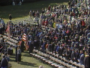Inauguration of Frances Daly Fergusson - Ceremony, part 1